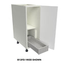 Fabuwood Illume Tuscany Como Ash 2 Installed Roll Out Drawers Kitchen Cabinet – ITCA2-B18FD-2ROD - image 1