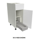 Fabuwood Illume Catalina Nocce 3 Installed Roll Out Drawers Kitchen Cabinet – ICN3-B12-1ROD - image 1