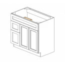 TS-S3621BDL-34-1/2 Double Door 36 Inch Sink Base Combo Vanity with Left Drawer | Townsquare Grey - image 5