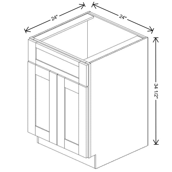 Double Door Sink Base Cabinets