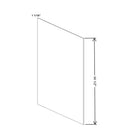 Fabuwood Illume Catalina Bianco Gloss 24" W X 30" H Finished End Skin - image 1