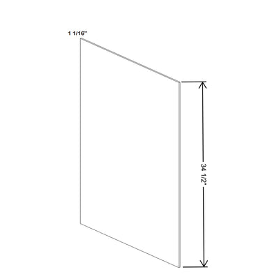 Fabuwood Illume Catalina Olmo 3 24" W x 30" H Finished End Skin - image 1
