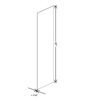 Fabuwood Illume Tuscany Olmo 3 13" W x 42" H Finished End Skin