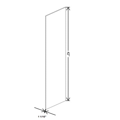 Fabuwood Illume Catalina Muratti 1 13" W X 42" H Finished End Skin - image 1