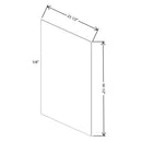 Fabuwood Quest Discovery Frost 23 1/4" W X 30 1/8" H X 1/4" D Finished End Skin - image 1