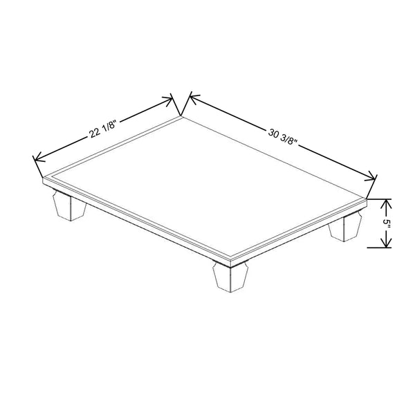 Shaker Platform With Cove Feet For V30