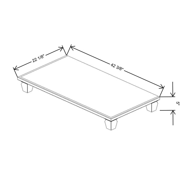 Shaker Platform With Cove Feet For V42