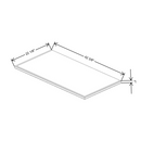 Fabuwood Allure Galaxy Mocha 42 3/8" W X 1" H X 22 1/8" D Shaker Platform For V42 - image 1