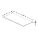 Fabuwood Allure Galaxy Mocha 48 3/8" W X 1" H X 22 1/8" D Shaker Platform For V48 - image 1