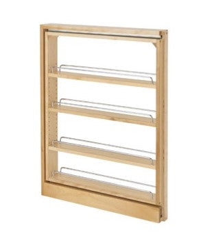 Fabuwood Allure Galaxy Mocha 6" W Base Spice Pull Filler w/Blum Slides {Fil/Cab Ordered Separately} - image 1