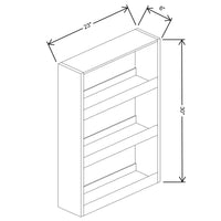Fabuwood Allure Galaxy Timber 6" W Base Spice Pull Filler w/Blum Slides {Fil/Cab Ordered Separately}