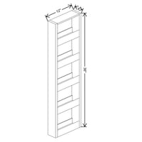 Fabuwood Quest Metro Frost 3" W X 36" H Spice Pull Out Wall {Fil/Cab Ordered Separately}