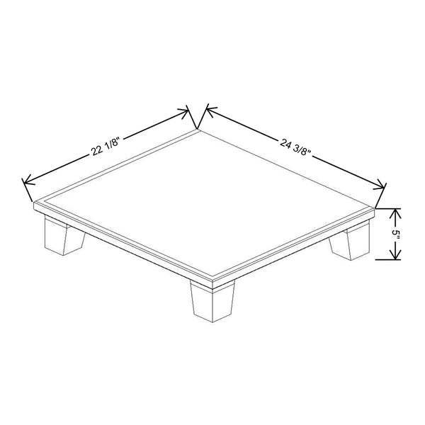 Shaker Platform With Taper Feet For V24