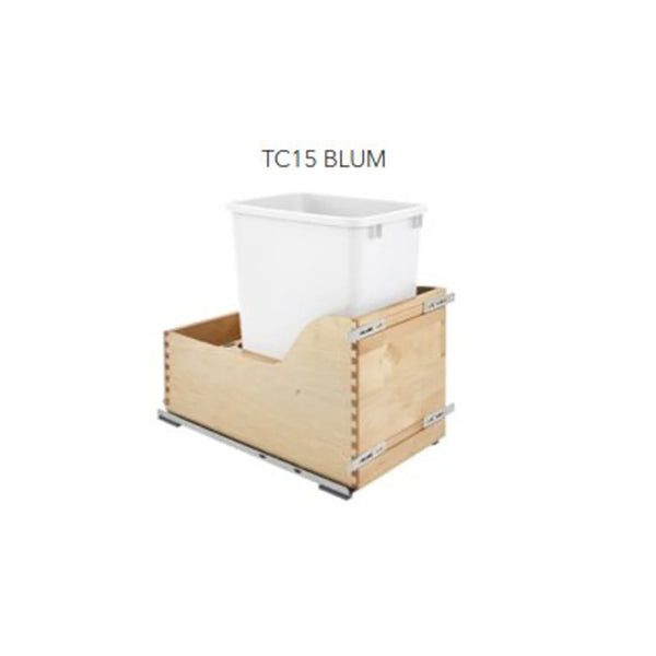 Trash Can Door/Drawer W/Blum Slides