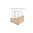 Fabuwood Allure Galaxy Mocha 21" W Trash Can Full Height Door w/Blum Slides - image 1