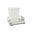 Fabuwood Illume Catalina Bianco Matte Trash Can Drawer 15" For Full Height Door - image 1