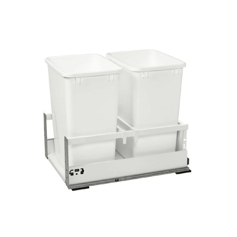 Fabuwood Illume Catalina Bianco Gloss Trash Can Drawer 18" For Door/Drawer