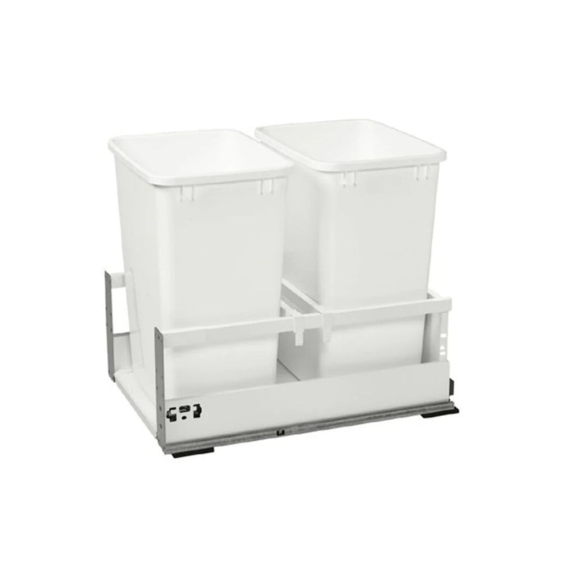 Fabuwood Illume Catalina Bianco Gloss Trash Can Drawer 18" For Door/Drawer - image 1