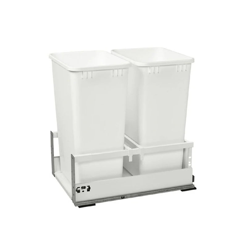 Fabuwood Illume Catalina Bianco Gloss Trash Can Drawer 21" For Full Height Door - image 1