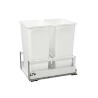 Fabuwood Illume Catalina Grigio Gloss Trash Can Drawer 21" For Full Height Door