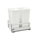 Fabuwood Illume Catalina Bianco Matte Trash Can Drawer 21" For Full Height Door - image 1