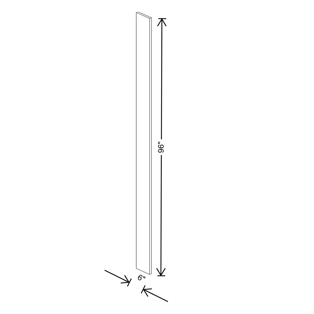 Fabuwood Illume Tuscany Muratti 4 6" W x 96" H Tall Filler - image 1