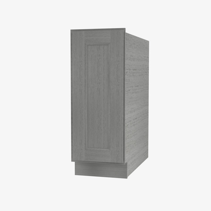 TG-FB09 Full Height Single Door Cabinets 9 Inch Base Cabinet | Midtown Grey - image 1