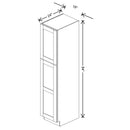 Fabuwood Allure Nexus Frost 18" W X 84" H X 24" D Tall Pantry Cabinet - RIGHT SIDE (R) - image 1