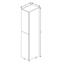 Fabuwood Illume Catalina Carbone Matte 18" W x96" H x 24" D Single Door Pantry Cabinet - image 1