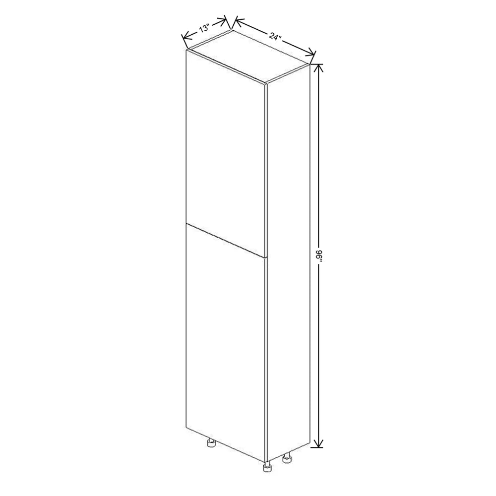 Fabuwood Illume Catalina Muratti 1 24" W X 96" H X 13" D Single Door Pantry Cabinet - image 1