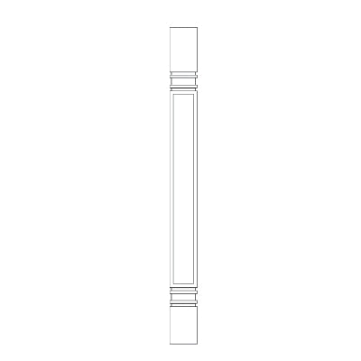 HAP-TP5 3"W Cabinet Posts And Legs
