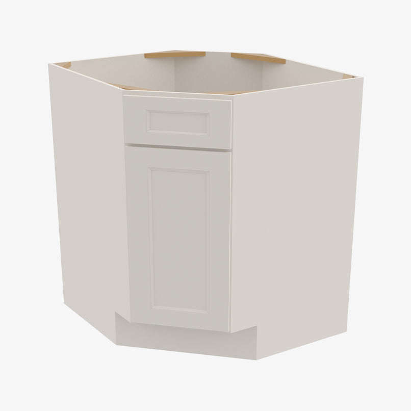 TQ-BDCF36 Single Door Cabinets 36 Inch Base Diagonal Corner Sink & Cabinets Cabinet | Townplace Crema - image 2