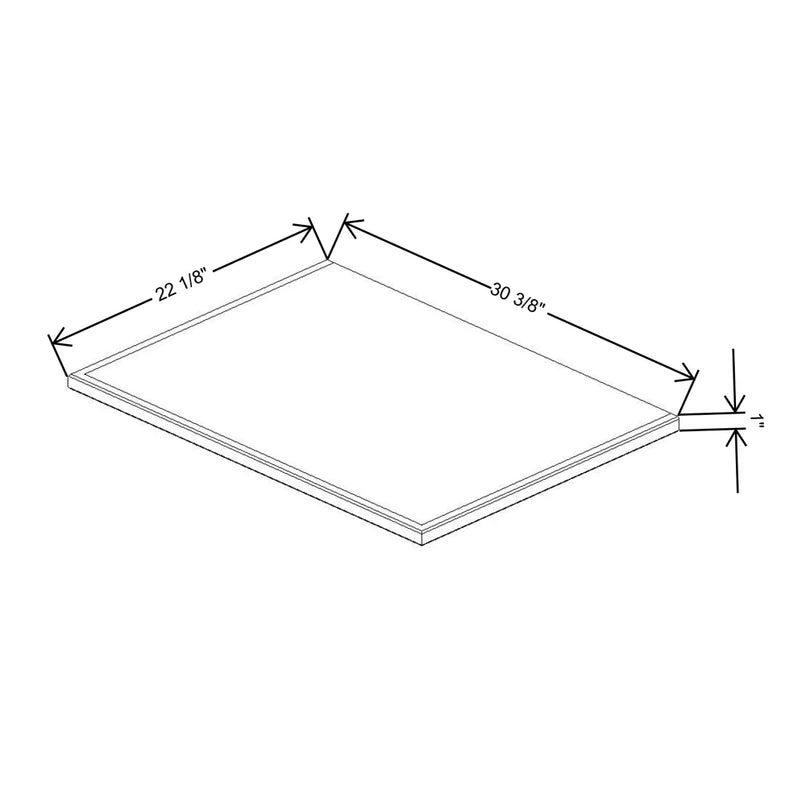 Fabuwood Allure Onyx Horizon 30 3/8" W X 1" H X 22 1/8" D Vera Platform For V30 - image 1