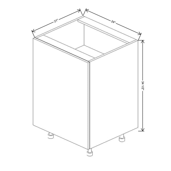 Full Height Single Door Vanity Sink Base Cabinets