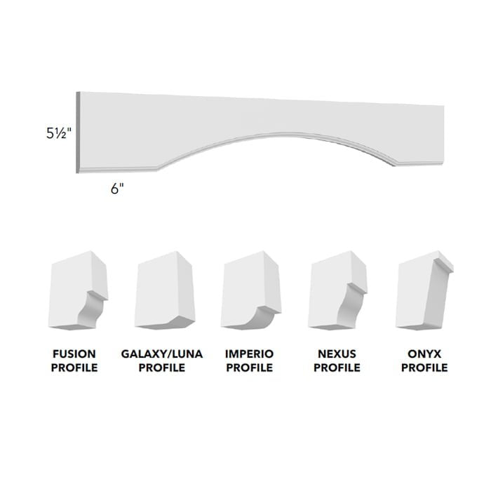 Fabuwood Allure Imperio Nickel – VAR54 - image 1