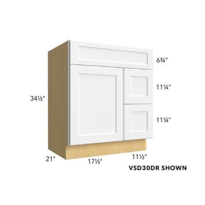 Fabuwood Allure Fusion Dove – VSD30DR - image 1