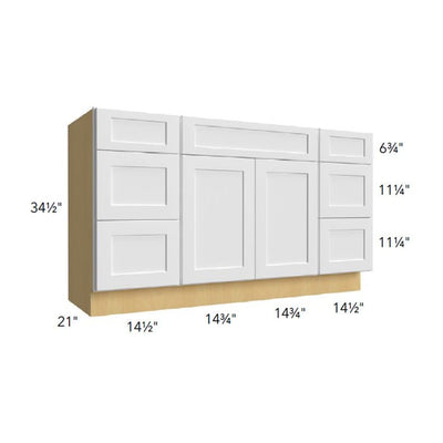 Fabuwood Allure Fusion Dove – VSD60 SINGLE - image 1
