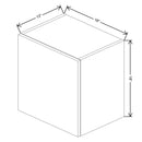 Fabuwood Illume Catalina Como Ash 2 18" W x 18" H x 13" D Lift Up Wall Cabinet - image 1