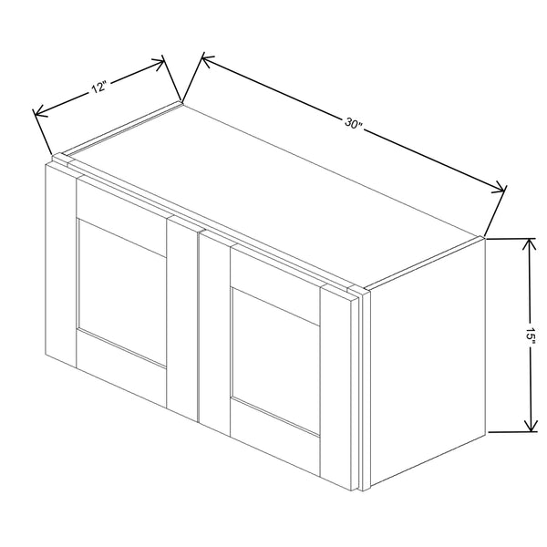Double Door Wall Cabinets