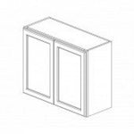 AB-W3024B Double Door 30 Inch Wall Cabinet | Lait Grey Shaker - image 5
