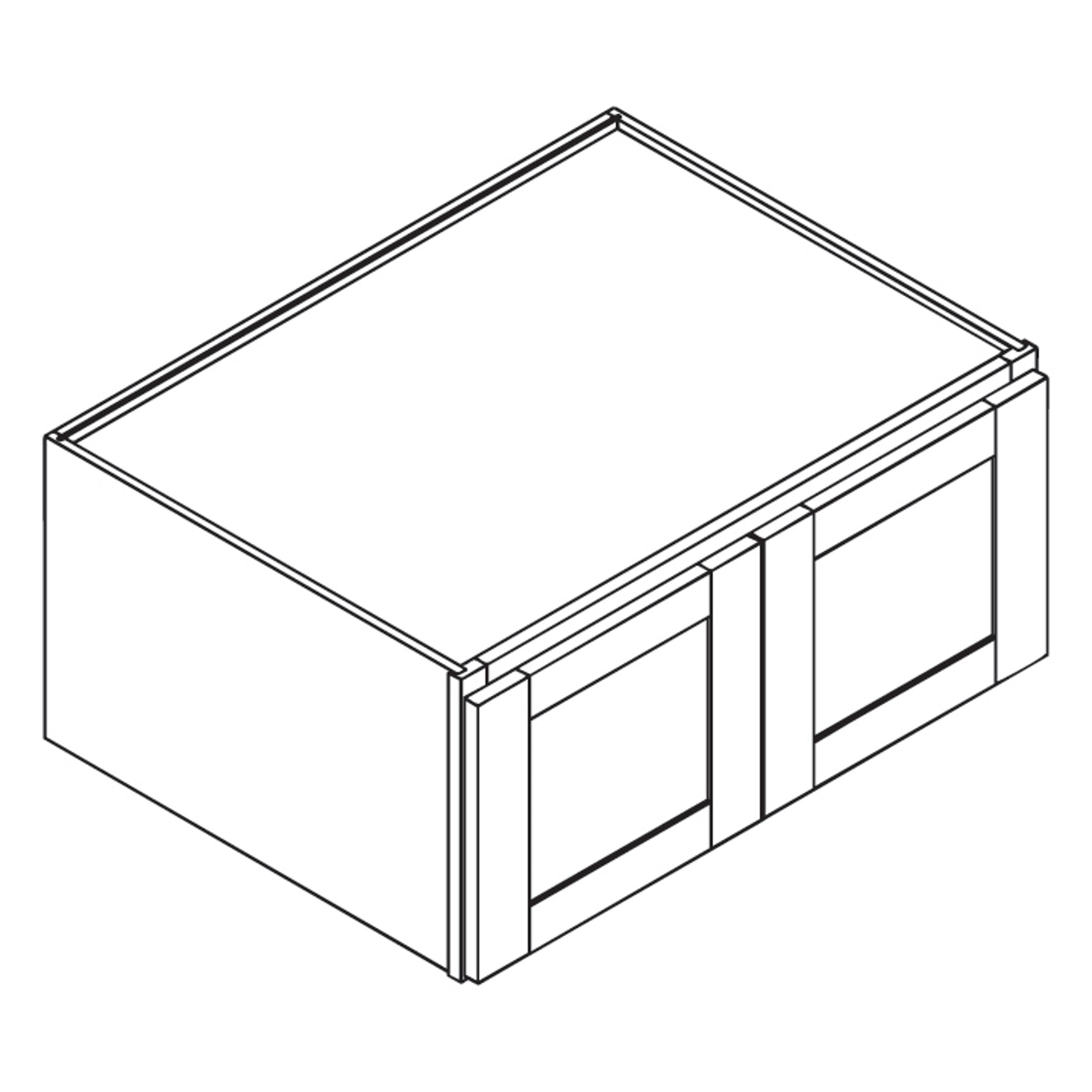 HAP-W361224 36"W x 12"H Wall