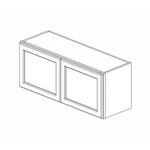 VW-W3615B Double Door 36 Inch Wall Cabinet | Rio Vista White Shaker - image 5