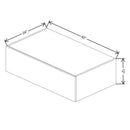 Fabuwood Illume Tuscany Muratti 4 42" W x 12" H x 24" D Lift Up Wall Cabinet - image 1