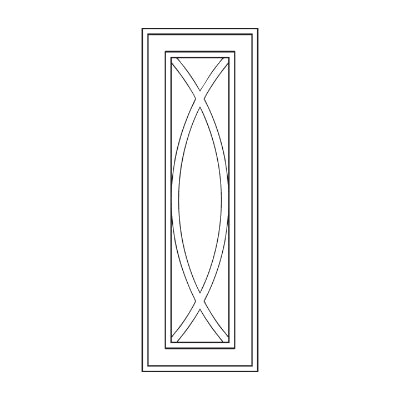 ES-WD1830GD 18"W x 30"H Decorative Door Panel
