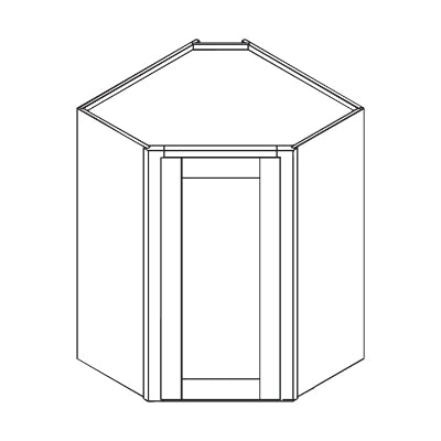OSB-WDC2430 24"W x 30"H Wall Diagonal Corner Cabinet