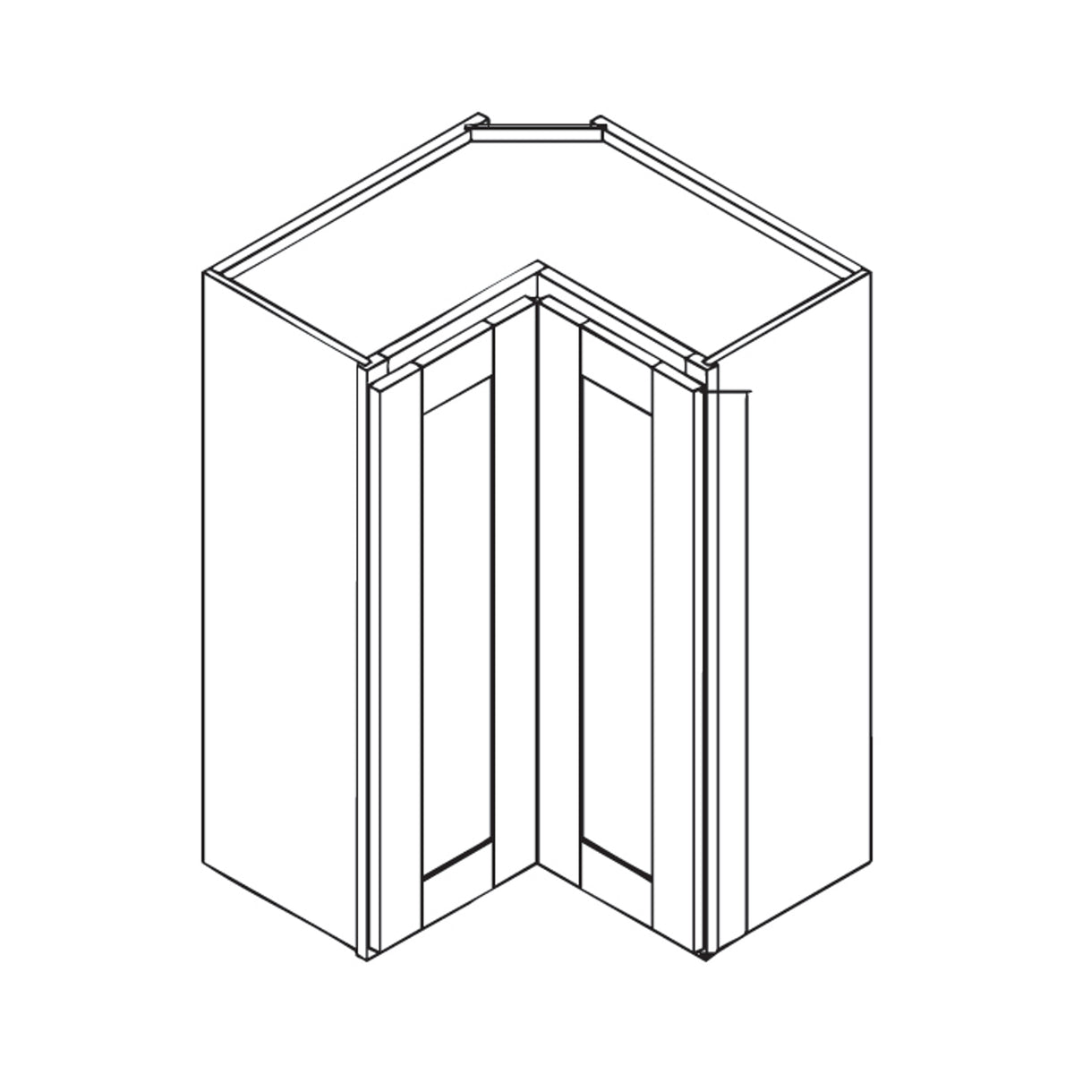 Wall Square Corner Cabinets