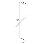 PW-WF3-3/4 Wall Filler | TSG Forevermark Petit White - image 3