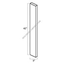 PR-WF384-3/4 Tall Wall Filler | TSG Forevermark Petit Brown - image 3