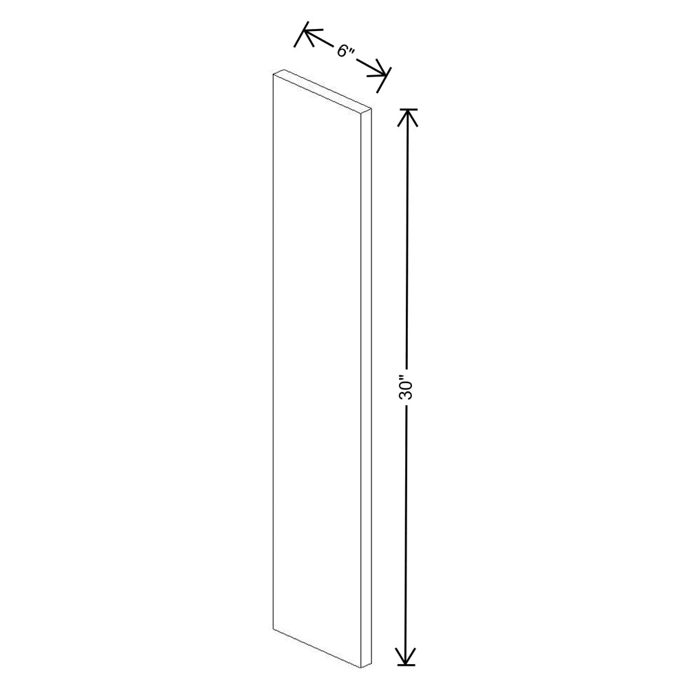 Fabuwood Illume Catalina Como Ash 2 6" W x 30" H Wall Filler - image 1