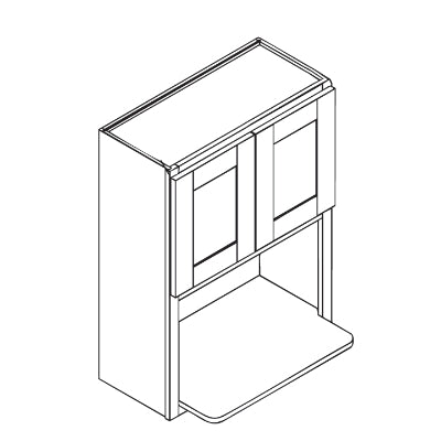 ESOI-WM273612 27"W x 36"H Wall Microwave Cabinet